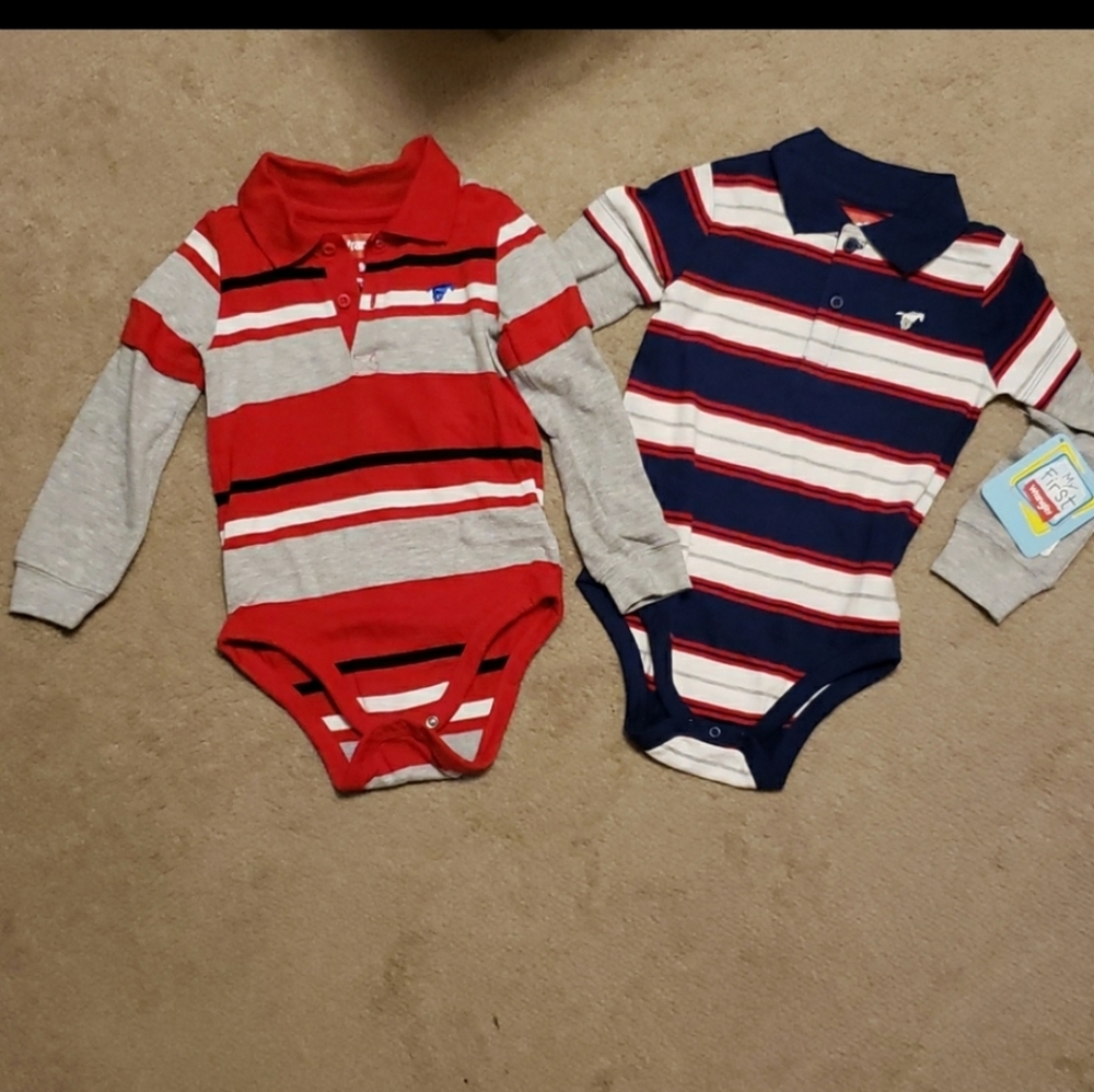 (2) Wrangler bodysuits